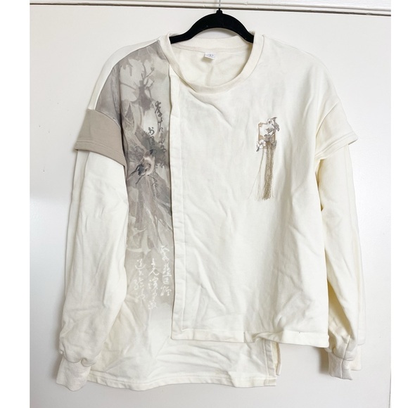 Chic Women’s Avant Garde  Sweat Shirt - Large - Picture 1 of 7